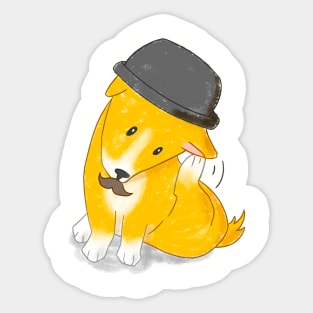 Corgi Watson Sticker